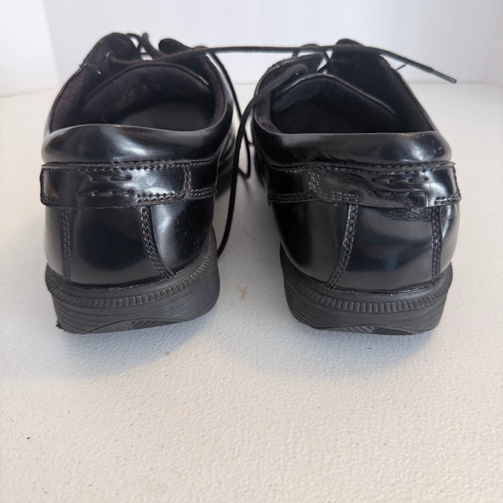 Nunn Bush‎ Kore Oxford Shoes Mens 11W Black Leather Comfort Gel Formal - Picture 5 of 6